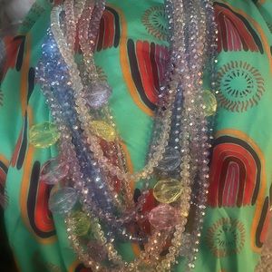 Vintage Sassy Jones Malia - Pink, Yellow, white and light blue